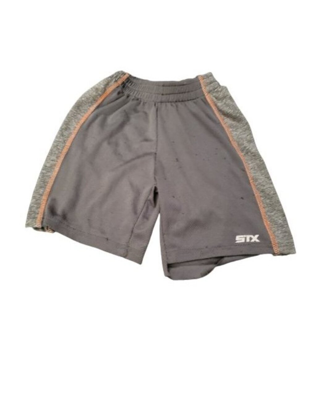 STX Boys Gray Elastic Waist Drawstring Athletic Basketball Shorts Size 3T